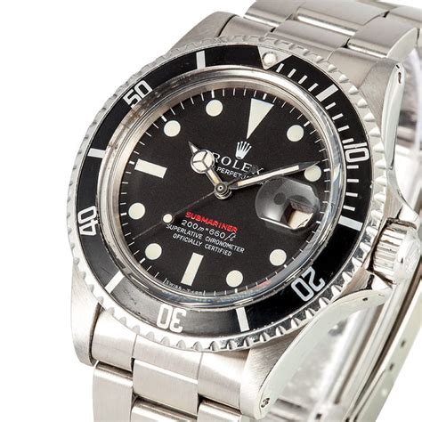 rolex submariner rosso|Rolex Submariner with red letters.